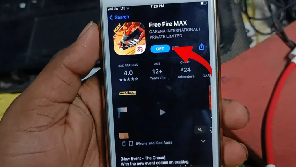 How To Download Free Fire In iPhone